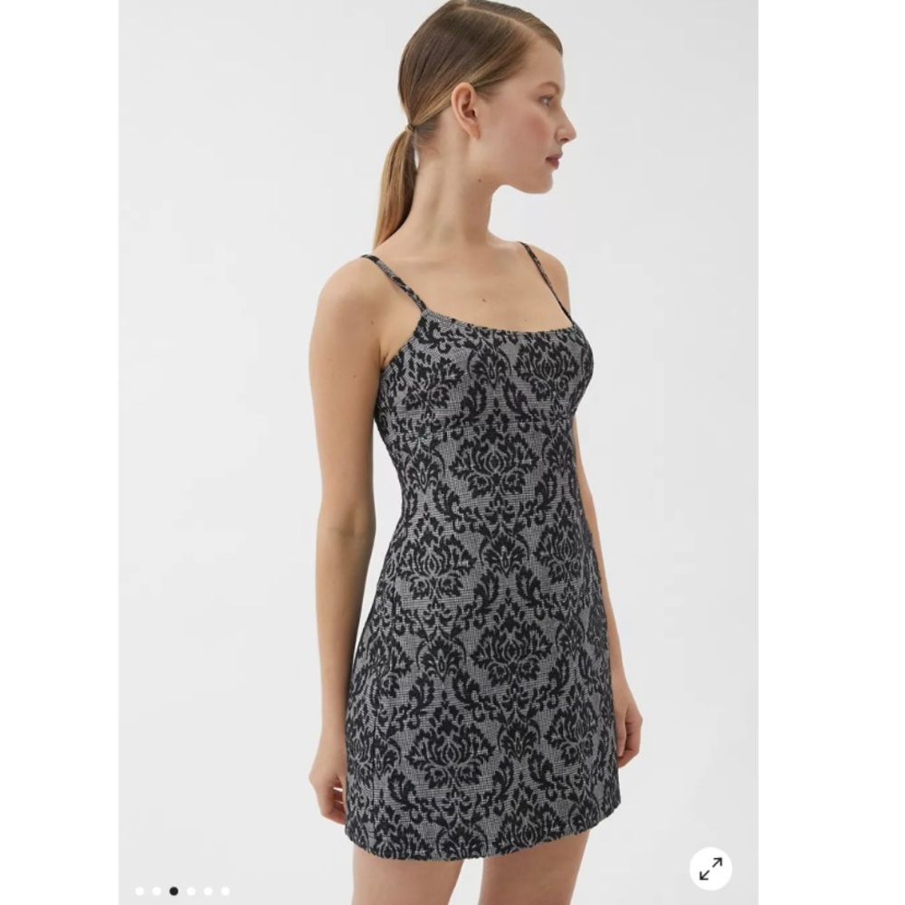 Urban Outfitters Monette Jacquard Mini Dress